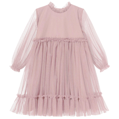 Sukienka tiulowa Jasny róż