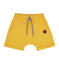 Krótkie spodenki chłopięce musztardowe