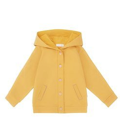 Bluza z kapturem musztardowa