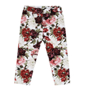 Legginsy niemowlęce Czerwone Kwiaty 