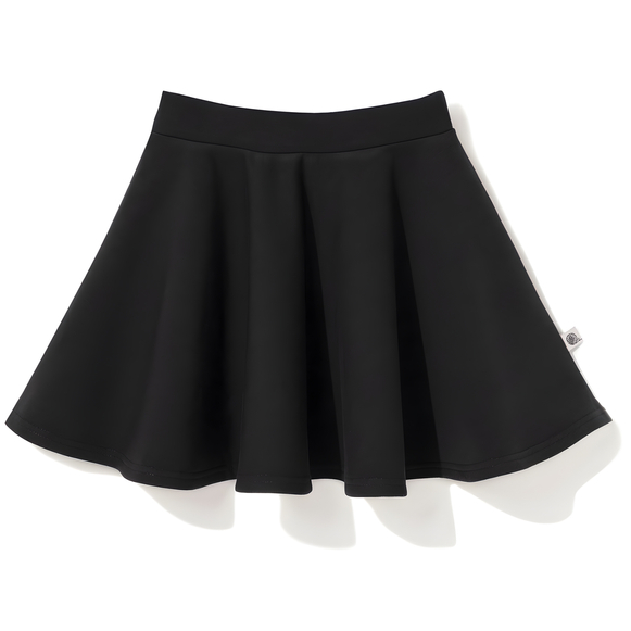 Spódnica z koła czarna