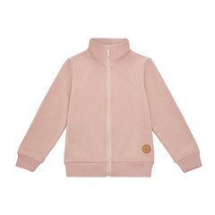 Bluza z suwakiem i stójką Beni różowa