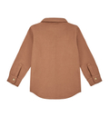 Koszula chłopięca bawełniana brązowa