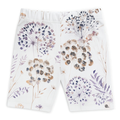 Bawełniane kolarki, fioletowe kwiaty