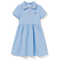 Bawełniana sukienka Polo błękitna