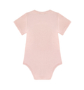 Body z krótkim rękawem bambus, różowe