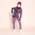 Komplet dresowy Fioletowe Kwiaty