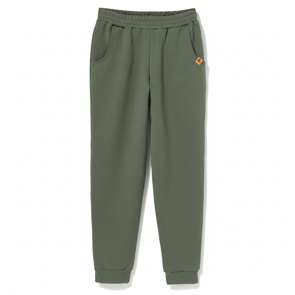 Damskie spodnie dresowe Igo, oliwkowe