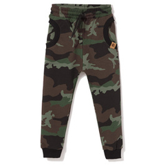 Spodnie dresowe Circle khaki moro