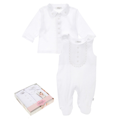 Zestaw niemowlęcy Inka biały