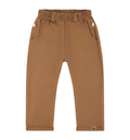 Spodnie chłopięce proste brązowe