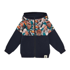 Zapinana bluza z kapturem Tukan