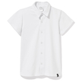 Koszula bawełniana krótki rękaw, biała