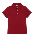 Koszulka polo bordowa