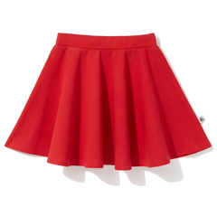 Spódnica z koła czerwona