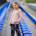 Bluza Hoodie z kapturem brudny róż