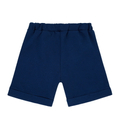 Bawełniane szorty chłopięce granatowe 