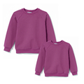 Zestaw bluz dresowych dla mamy i córki Basic, purpurowy