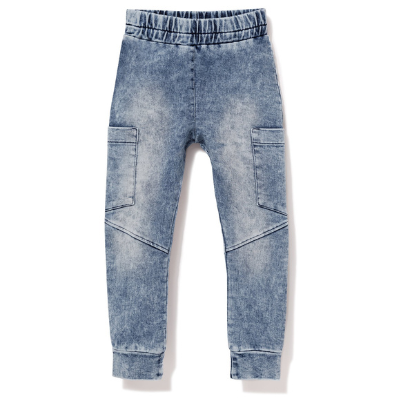 Spodnie chłopięce z kieszeniami, Jeans blue