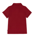 Koszulka polo bordowa