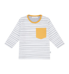 Bluzka w paski, długi rękaw