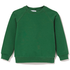 Bluza dresowa dla taty Basic zielona