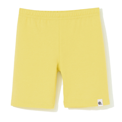 Bawełniane kolarki, kolor kanarkowy