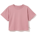 T-shirt oversize dla dziewczynki Różowy