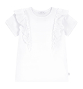 Bluzka z krótkim rękawem, biała