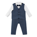 Elegancki zestaw niemowlęcy Xavier granatowy