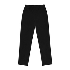 Bawełniane legginsy czarne z kokardkami