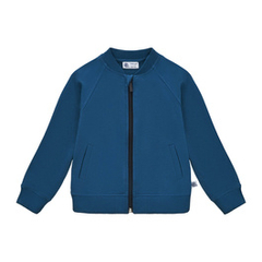 Bomberka bawełniana Basic niebieska