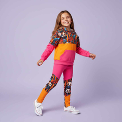 Legginsy dziewczęce Panda