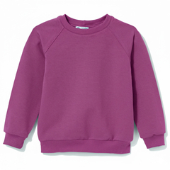 Bluza dresowa dla mamy Basic śliwkowa