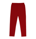 Bawełniane legginsy czerwone