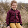 Kurtka bomberka softshell fioletowa