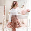 Spódniczka tiulowa dla dziewczynki, pettiskirt, wenecki róż