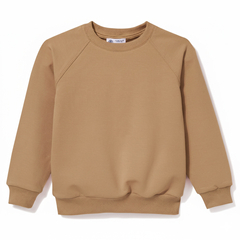 Bluza dresowa Basic karmelowa