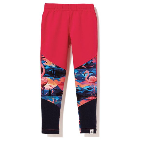 Legginsy dziewczęce Flamingi
