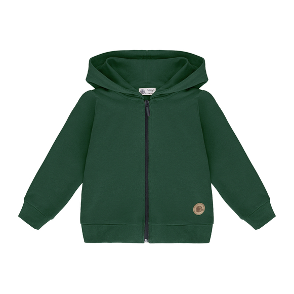 Bluza Hoodie z kapturem zielona