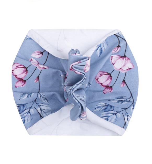 Opaska szeroka blue organic