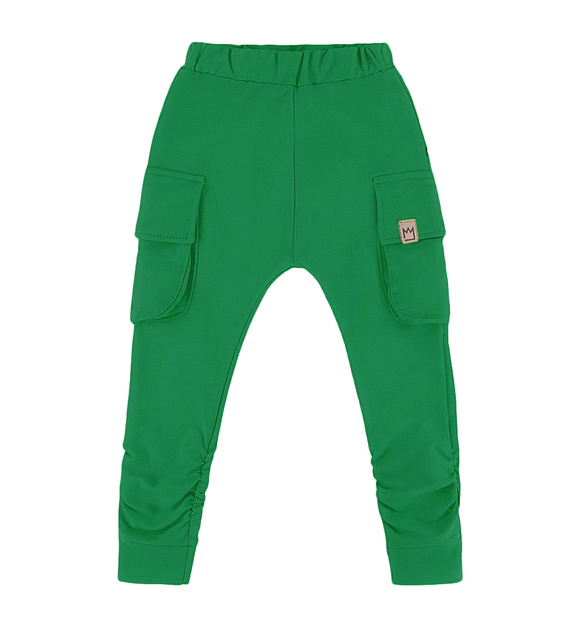 Spodnie dresowe, bojówki zielone