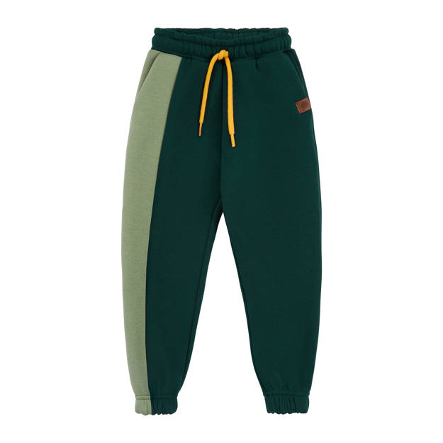 Spodnie dresowe ocieplane, zielone