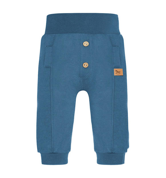 Spodnie niemowlęce niebieskie