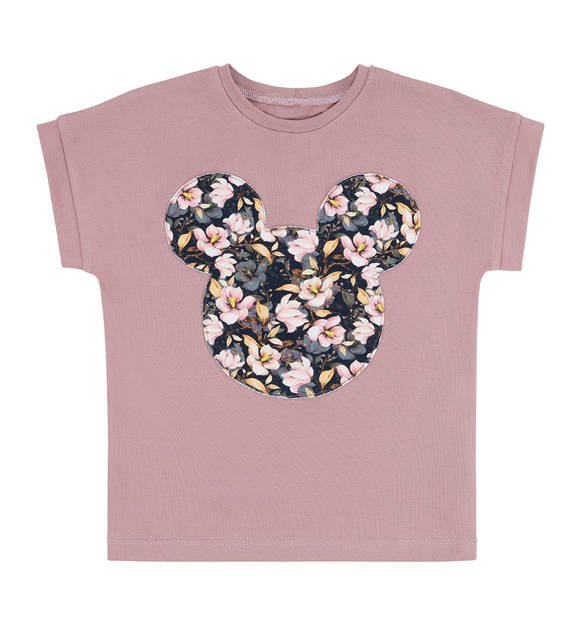 T-shirt  Mouse wrzosowy Kwiat Jabłoni 