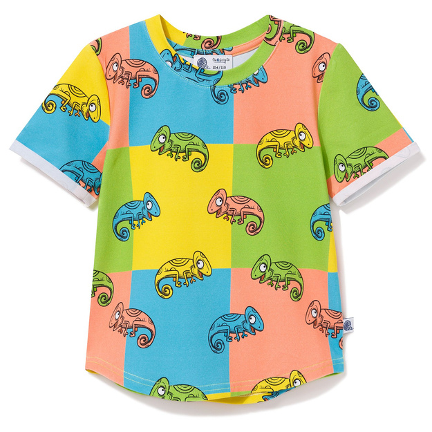 T-shirt bawełniany Kameleon