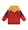 Bluza 3 kolory z musztardowym kapturem w kolorowe grzybki