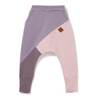 Spodnie szarawary różowo-fioletowe